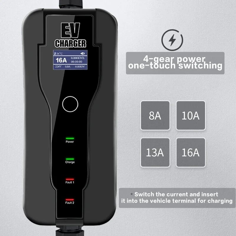 11KW 16A Portable EV Charger T - Type 2 Portable Ev Charger 11Kw Cee review and price