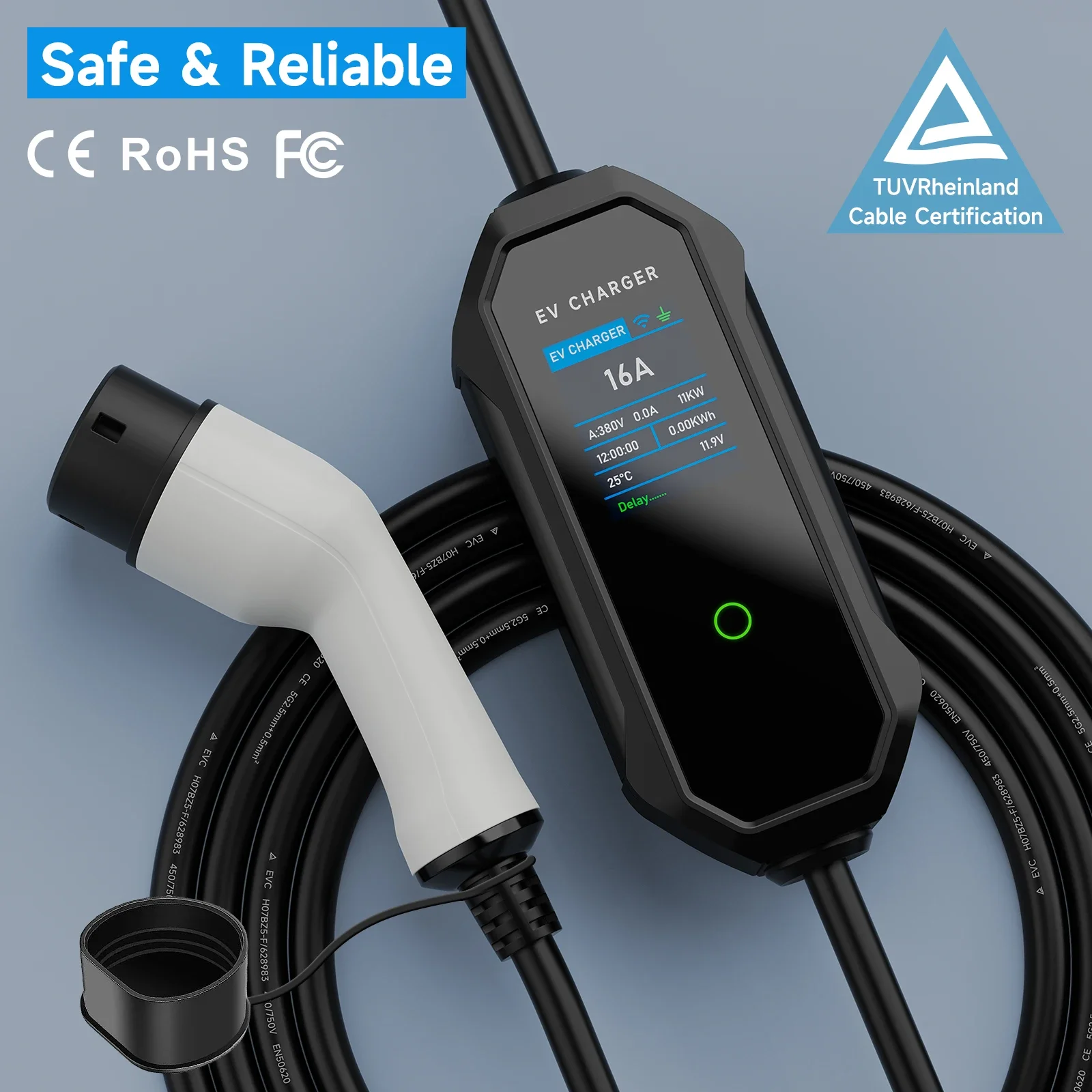 AFEEV Type 2 Portable EV Charg - Type 2 Portable Ev Charger 11Kw Cee review and price