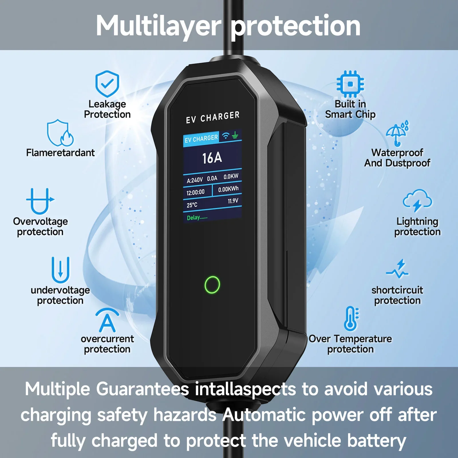 AFEEV Type 2 Portable EV Charg - Type 2 Portable Ev Charger 11Kw Cee review and price